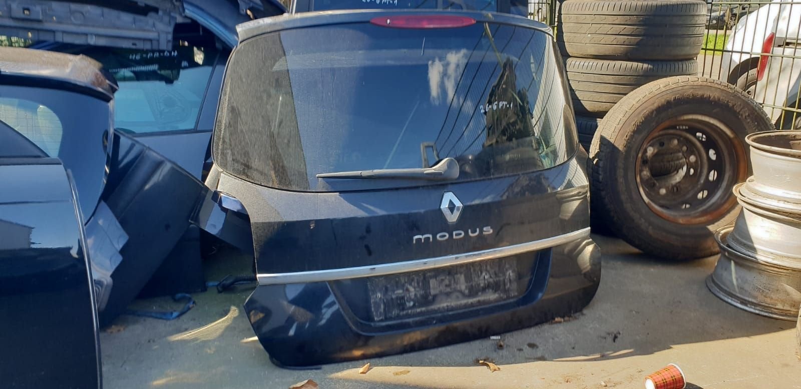 RENAULT MODUS ACHTERKLEP BJ 2009, Auto-onderdelen, Gebruikt, -, Ophalen of Verzenden, Achter