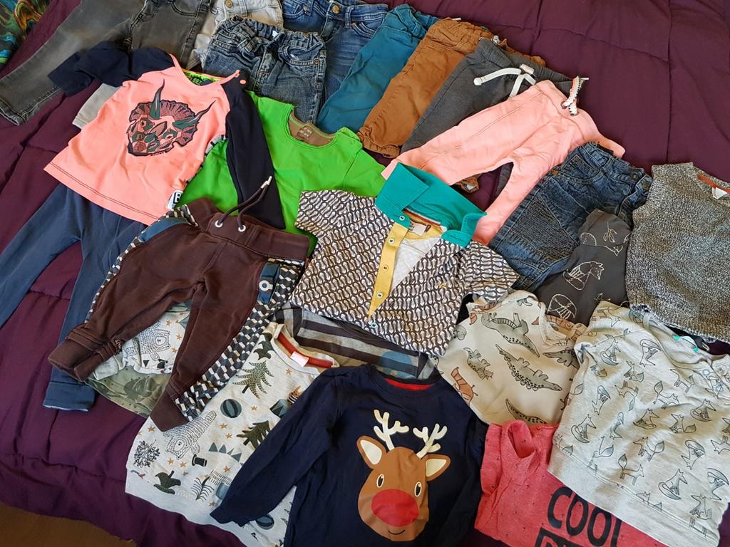 Leuk Pakketje Babykleding Maat 74-80 / Jongen / Unisex, Ophalen of Verzenden, Gebruikt