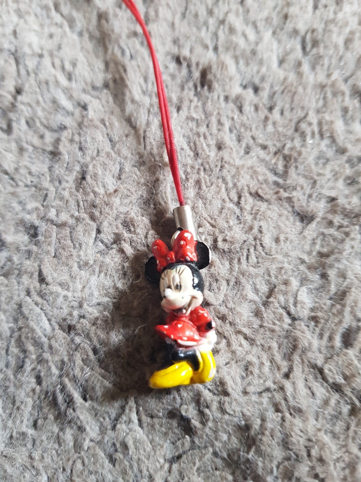 Mini hangertje van Minnie Mouse, tas, rugzak, telefoon., Ophalen of Verzenden, Mickey Mouse, Nieuw