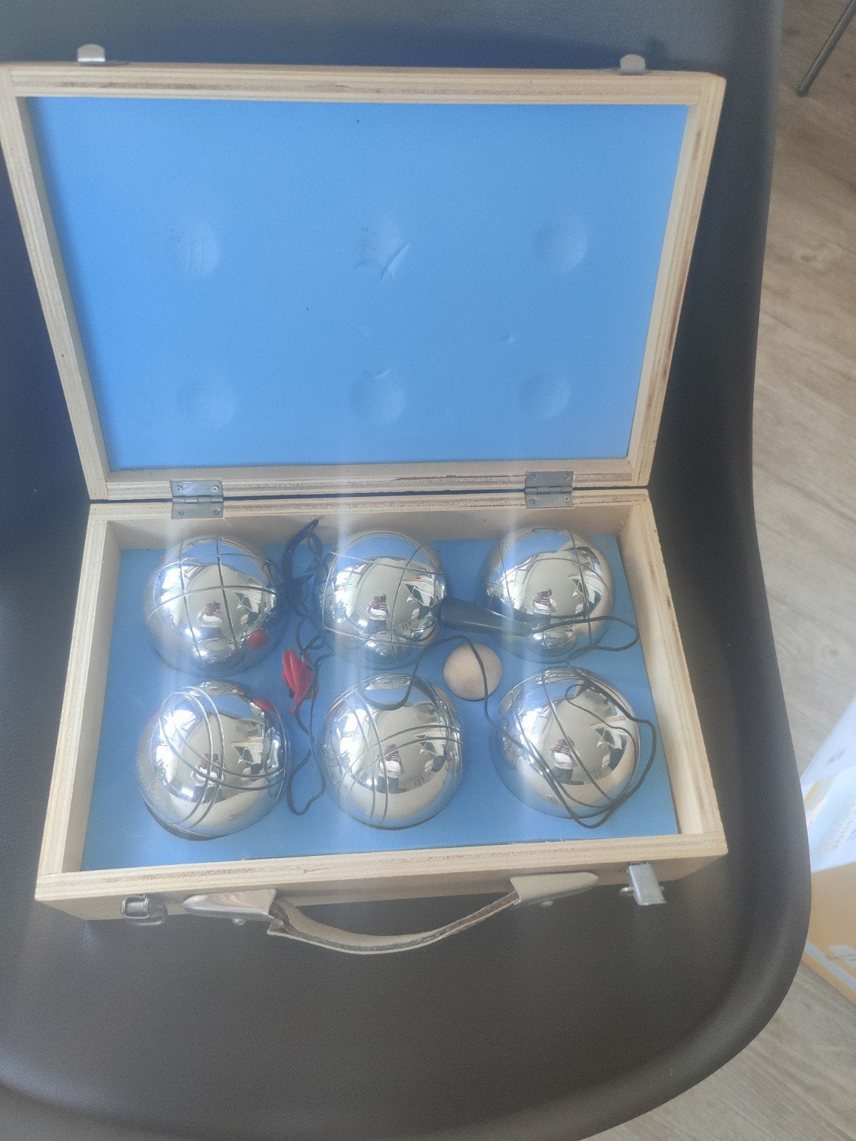 Nieuwe Klinger Picoff Petanque Set in Houten Koffer, Ophalen, Nieuw