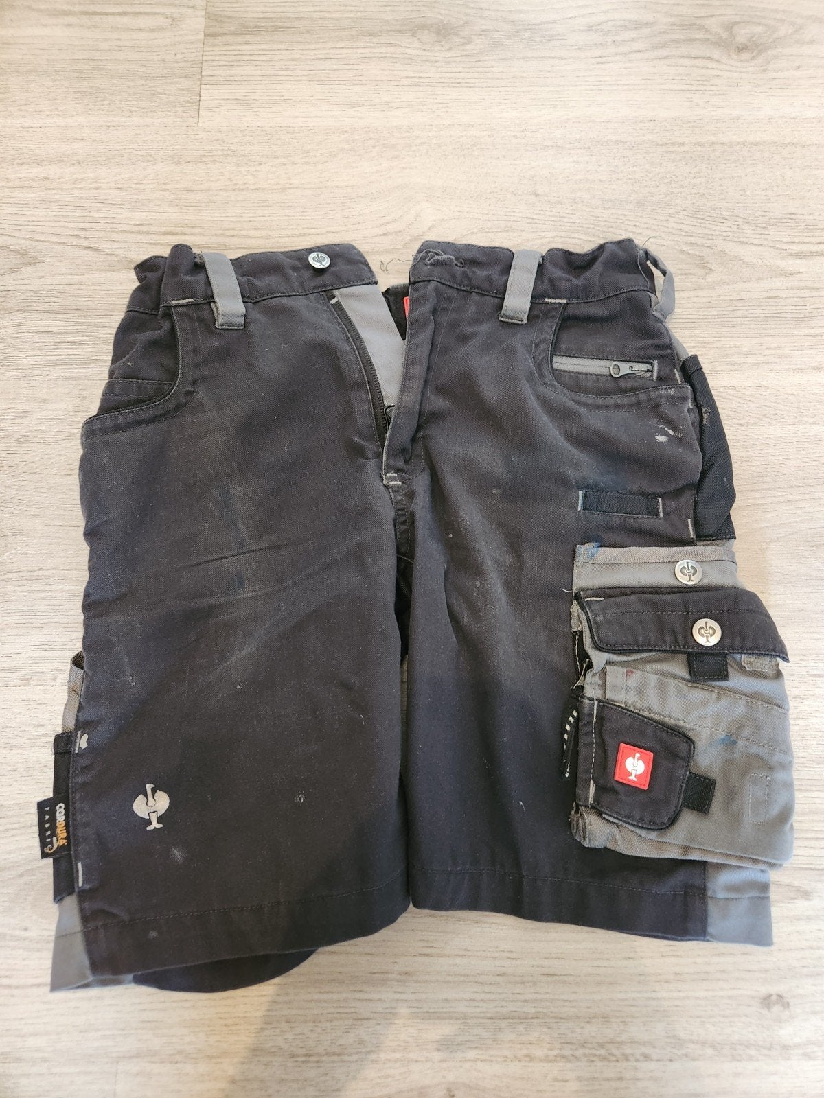 Engelbert Strauss werkbroek/korte broek maat 134/140, Broek, Gebruikt, Engelbert Strauss, Ophalen of Verzenden
