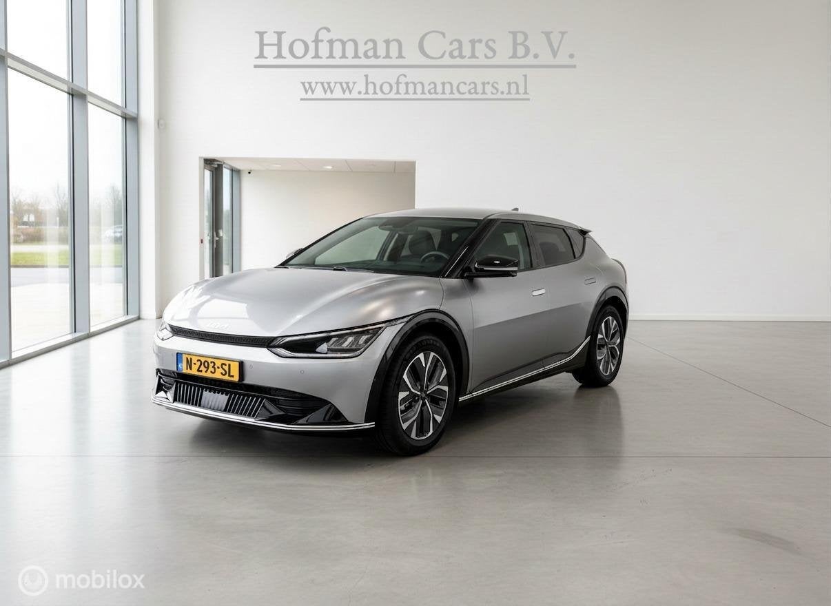 Kia EV6 Plus 77.4 kWh | SOH 100% | Silver Mat Metallic | Led, Automaat, 228 pk, Achterwielaandrijving, Gebruikt
