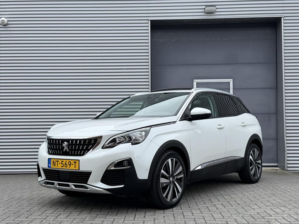 Peugeot 3008 1.2 PureTech Première I Aut. I Pano.dak I Navi, Gebruikt, 1199 cc, Leder en Stof, 19 km/l