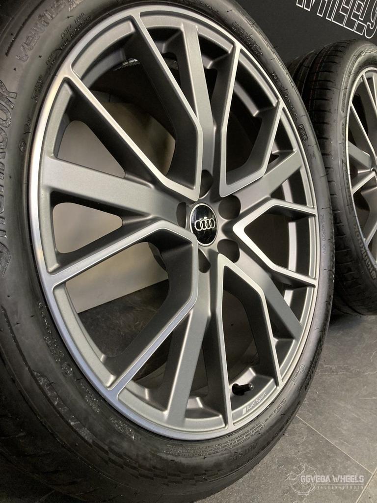 20” originele Audi Q3 F3 Sportback velgen + banden 5x112 83A, Auto-onderdelen, Banden en Velgen, Gebruikt, 255 mm, -, -