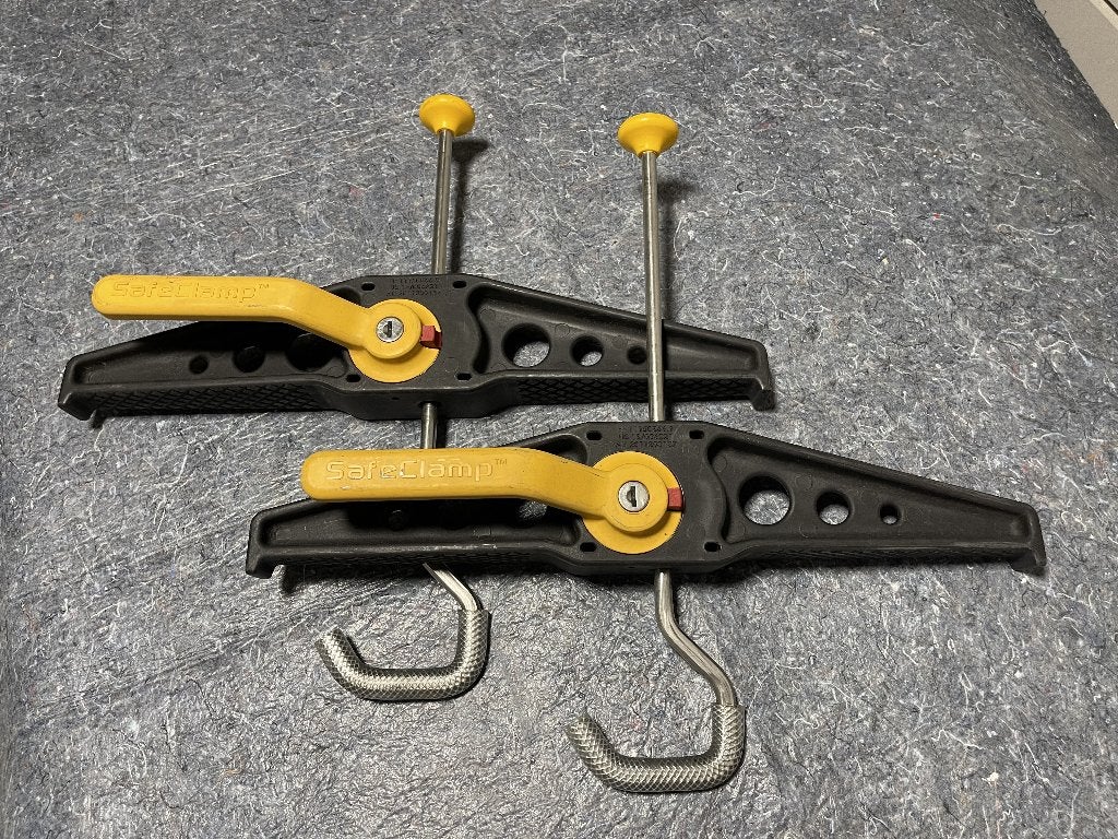 Ladderklemmen, Ophalen, Zo goed als nieuw, Minder dan 2 meter