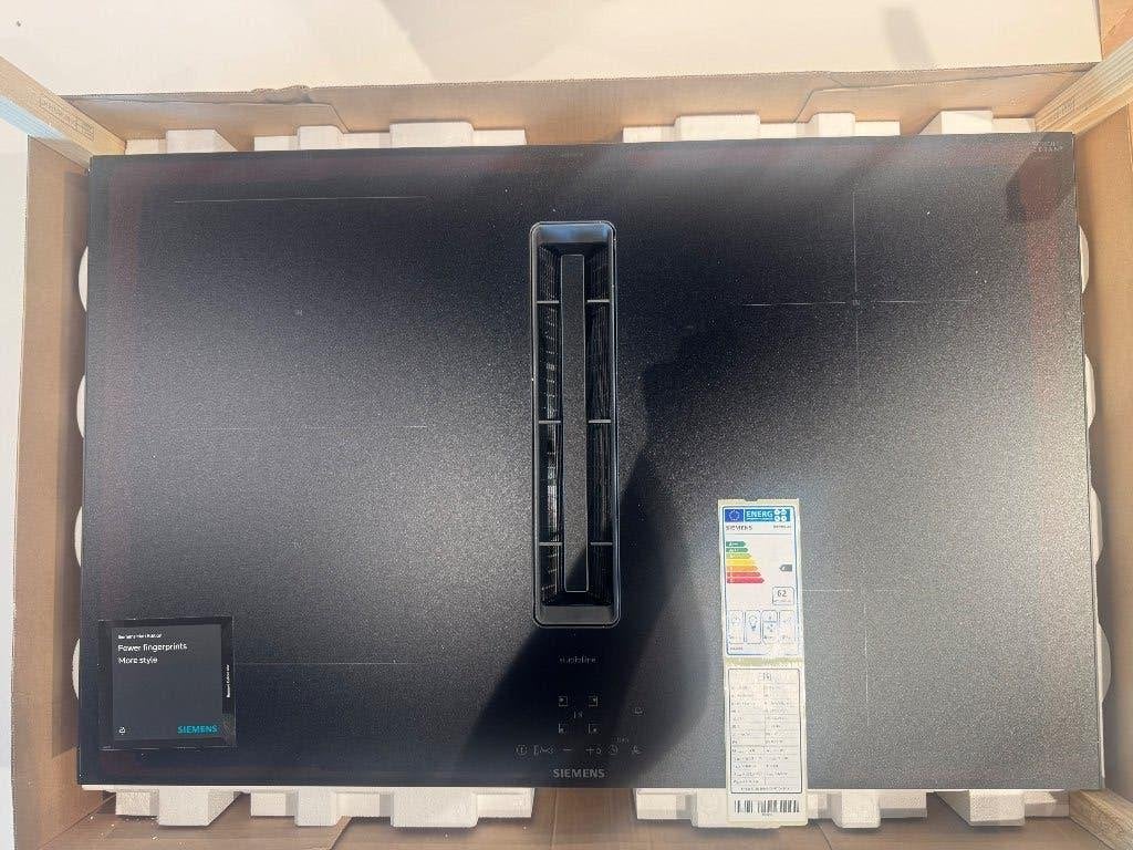 Siemens inductie kookplaat ED87BBS16, Witgoed en Apparatuur, Kookplaten, Ophalen, Nieuw, 4 kookzones, Inbouw