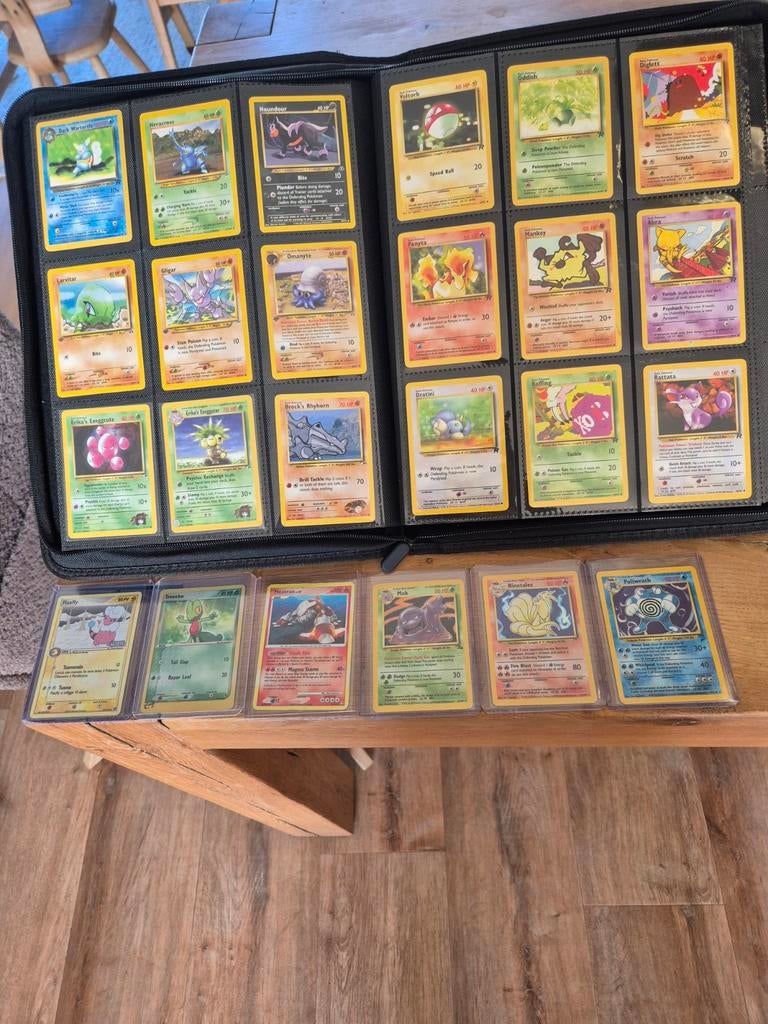 Pokémon kaarten WOTC collectie, Ophalen of Verzenden, Zo goed als nieuw, Meerdere kaarten