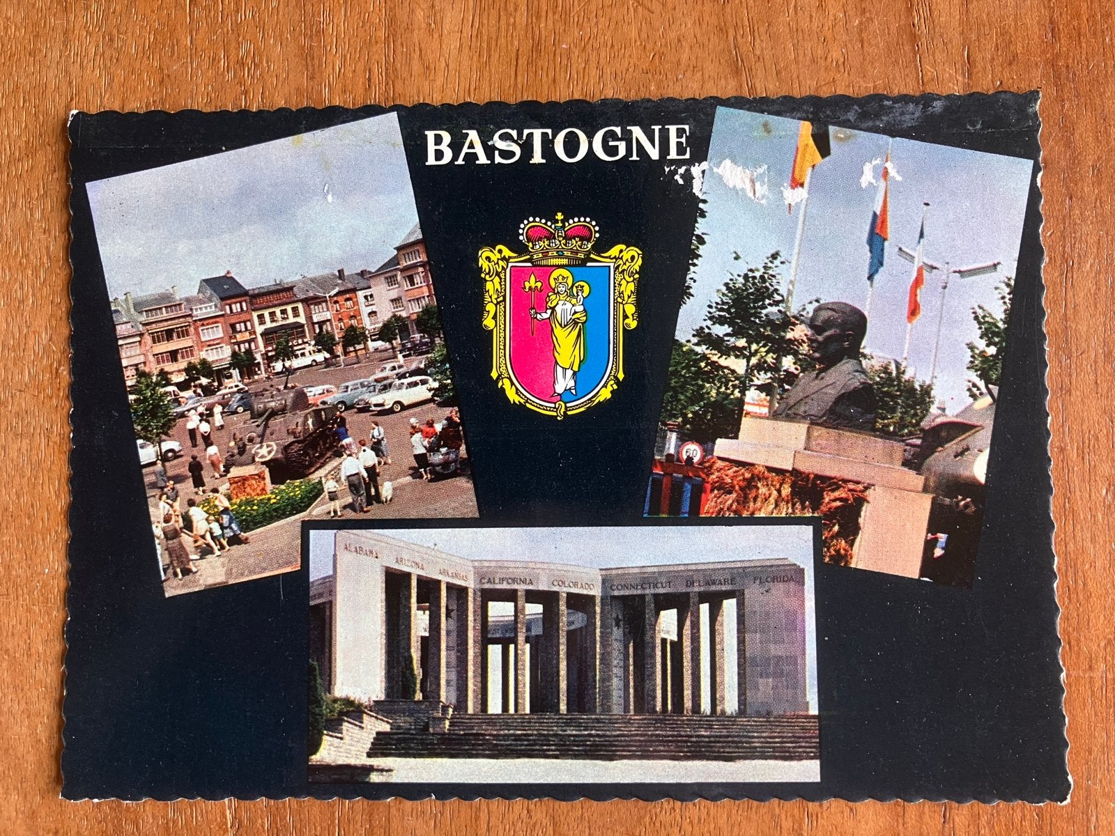 Bastogne - Souvenir van Bastenaken, Verzamelen, Ophalen of Verzenden, 1960 tot 1980, Ongelopen, Luxemburg