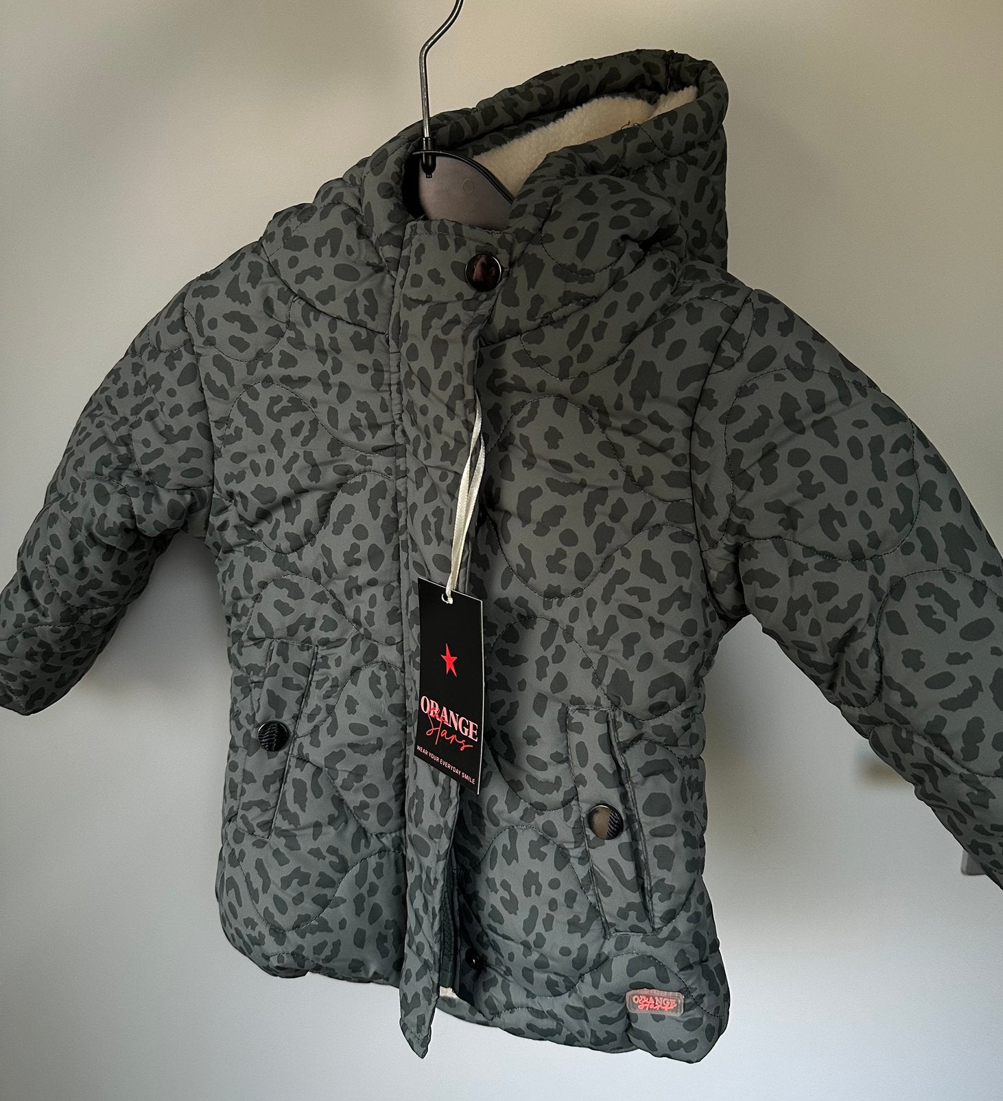 Nieuwe winterjas meisjes maat 74 groen Orange Stars, Ophalen of Verzenden, Nieuw, Meisje, Jasje
