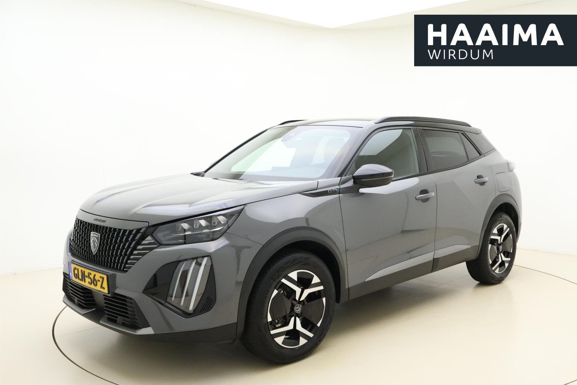 Peugeot 2008 1.2 Hybrid GT 136 PK | Automaat | Parkeersensor, Gebruikt, Euro 6, 1199 cc, Leder en Stof
