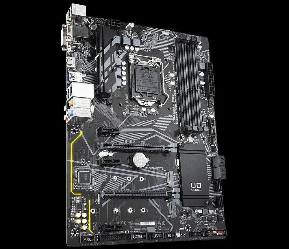 GIGABYTE B460 HD3 Moederbord met Socket LGA 1200, Computers en Software, Ophalen of Verzenden, Gebruikt, DDR4