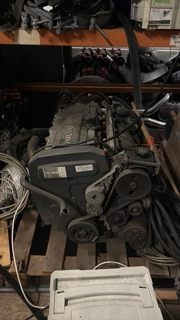 Volvo 2.4 20v motor incl bak, Ophalen, Volvo