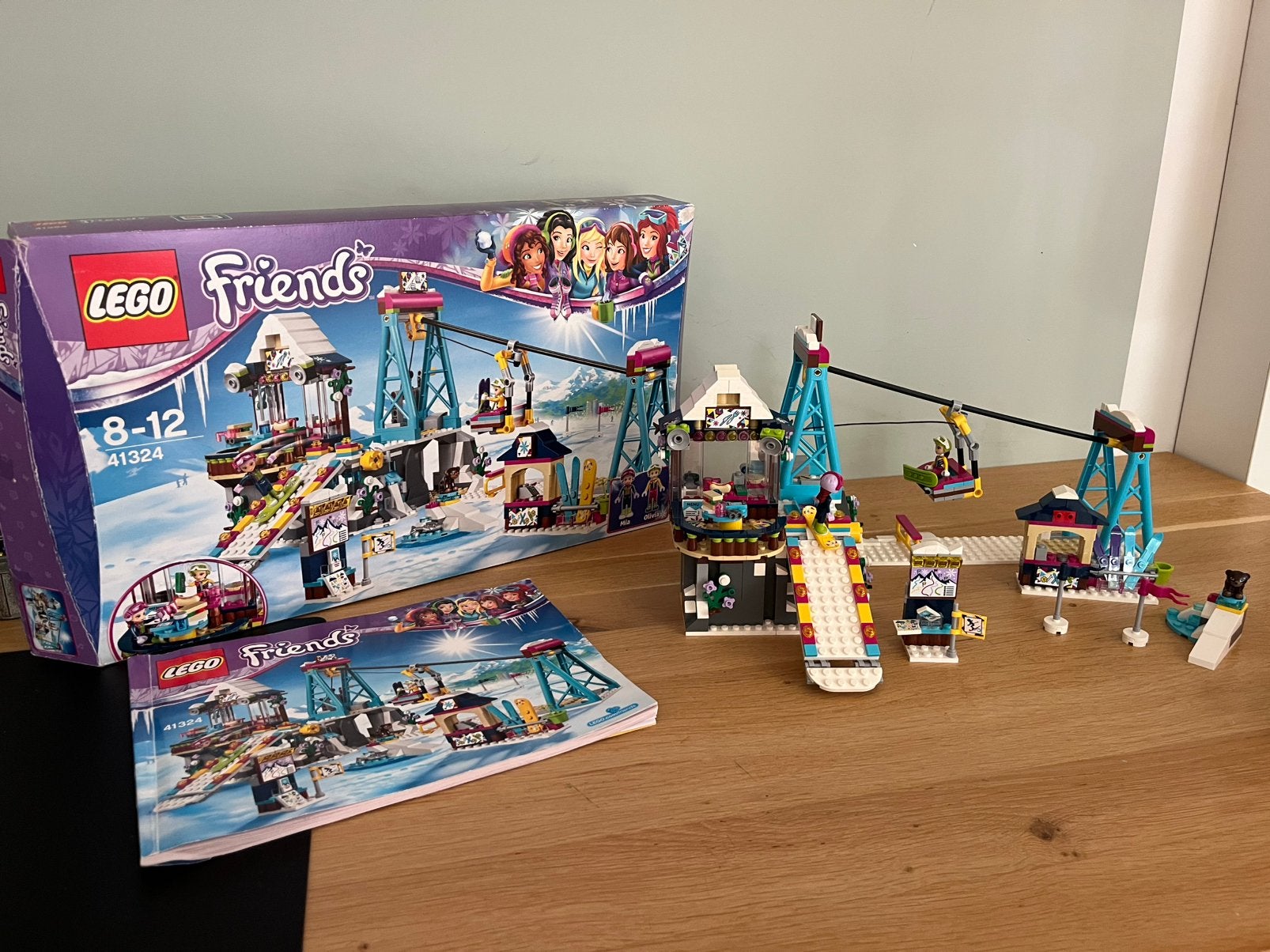 Lego Friends skilift 41324, Ophalen of Verzenden, Zo goed als nieuw