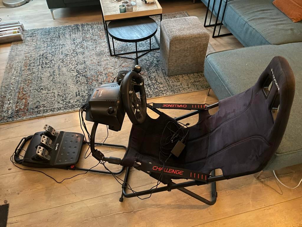 Playseat Challenge met Logitech G920, Ophalen, Zo goed als nieuw, Playseat of Racestoel