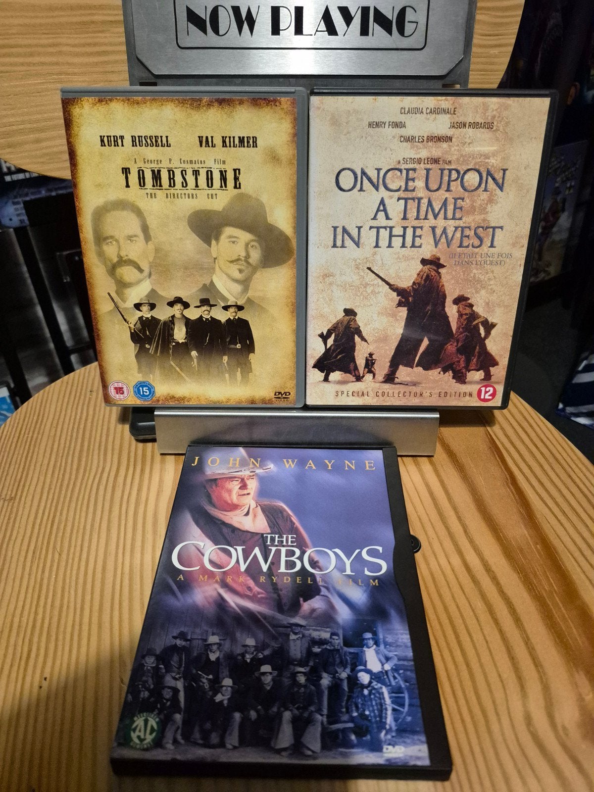 DVD: 3 Westerns, Nederlands, Ophalen of Verzenden, Vanaf 12 jaar, Inclusief doosje