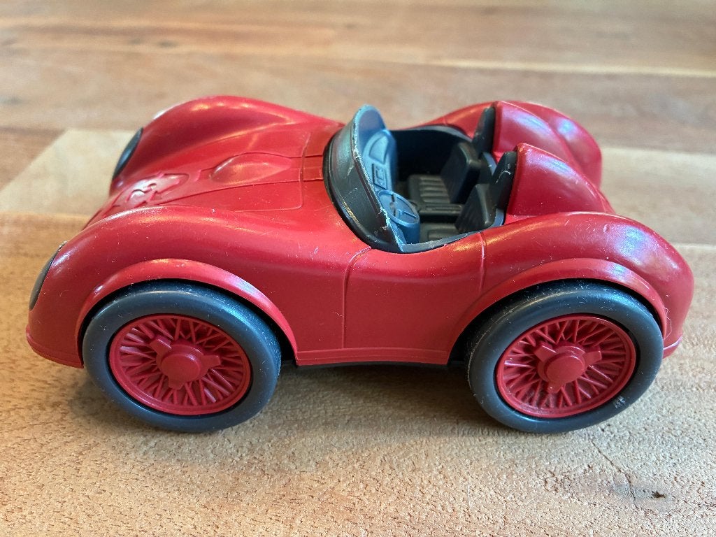 Green Toys raceauto, Ophalen, Gebruikt