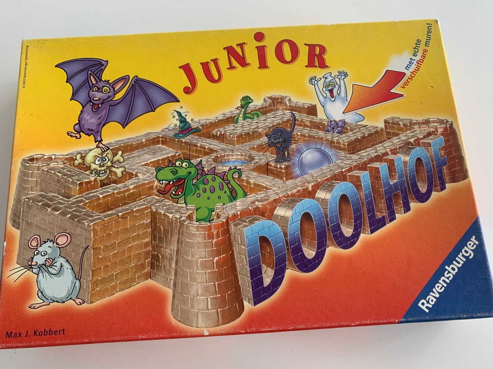 Junior Doolhof bordspel, Ophalen of Verzenden, Gebruikt