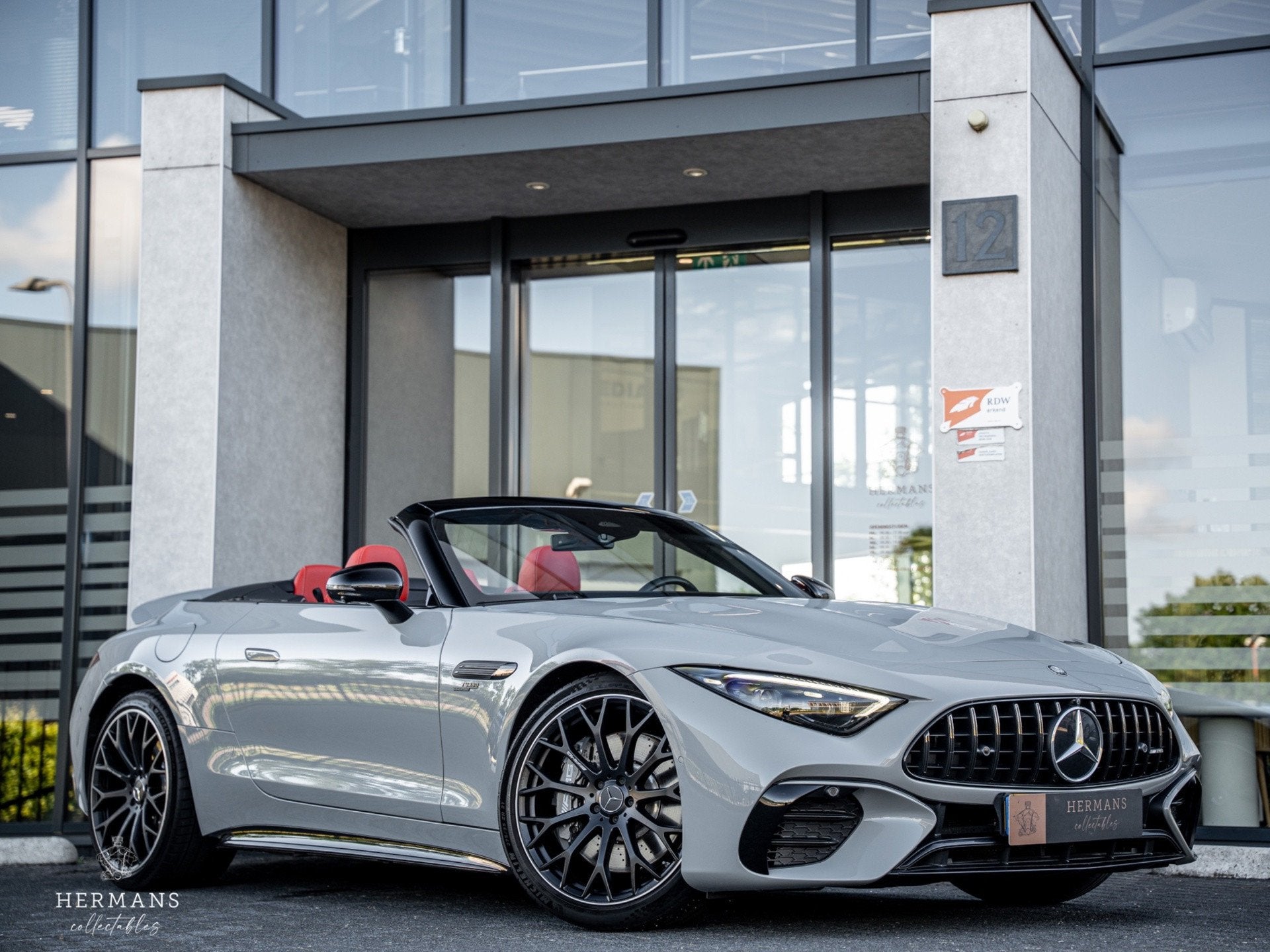 Mercedes-Benz SL43 AMG Roadster / Carbon / HUD / Burmester /, Auto's, Dealer onderhouden, Achterwielaandrijving, Gebruikt, Euro 6