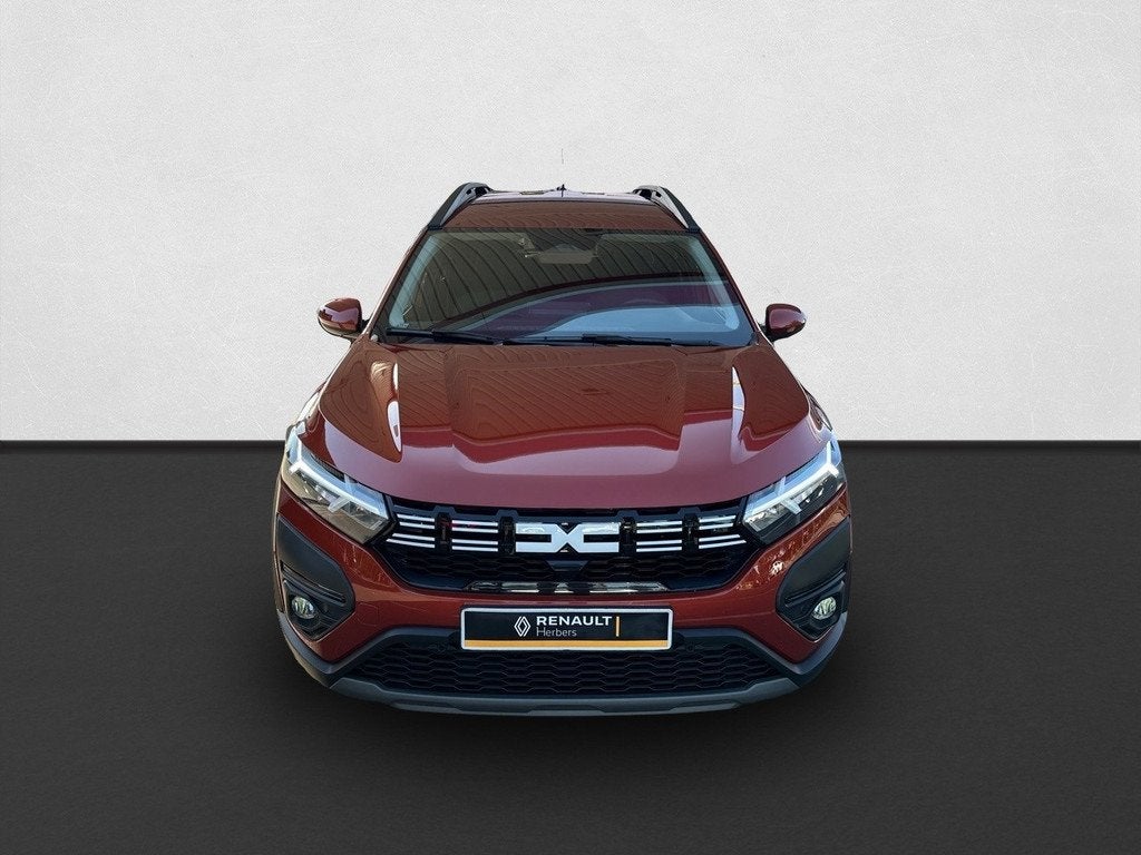 Dacia Jogger 1.6 Hybrid 140 Expression 5p AUTOMAAT / NAVI /, Auto's, Dacia, 1357 kg, Gebruikt, 4 cilinders, Bruin