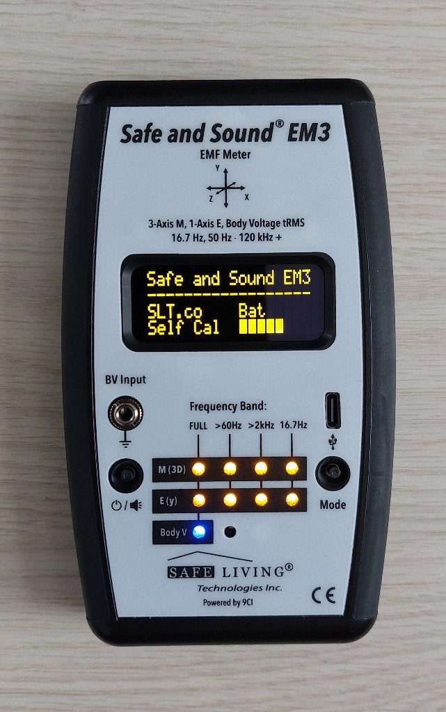 Safe and sound EM3 emf meter, Ophalen of Verzenden, Zo goed als nieuw, Overige meters
