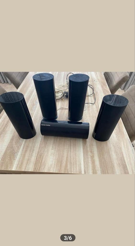 Harman Kardon BDS 577 5.1 Home Cinema Set, Blu-ray-speler, 70 watt of meer, Zo goed als nieuw, 5.1-systeem