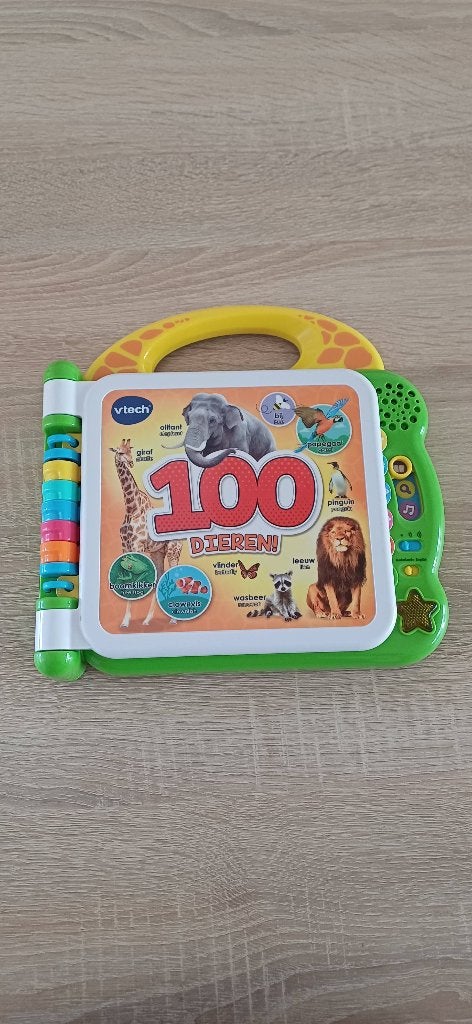 Vtech mijn eerste 100 woordjes dieren, Ophalen, Zo goed als nieuw, 6 maanden tot 2 jaar