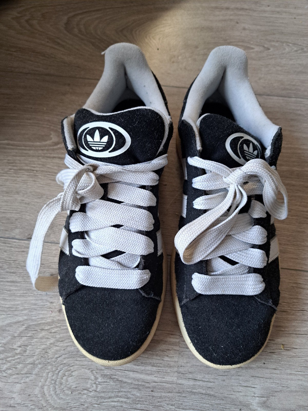 Adidas Campus maat 43 1/2, Ophalen of Verzenden, Gedragen, Zwart