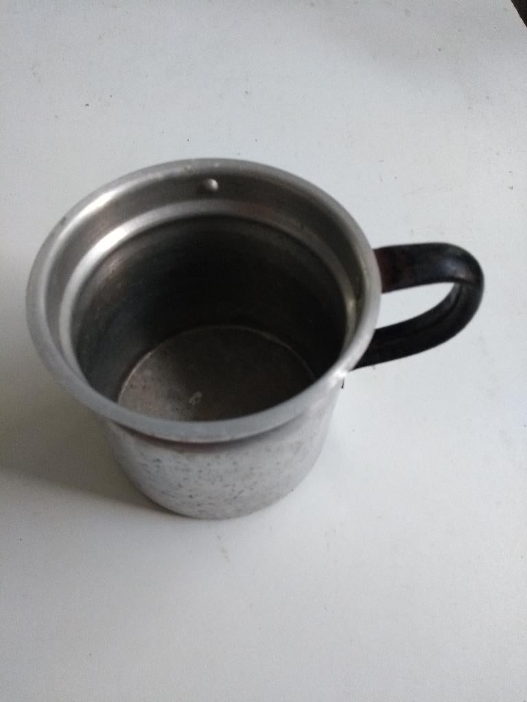melkkannetje aluminium vintage 10 cm, Verzamelen, Ophalen of Verzenden, Huis en Inrichting