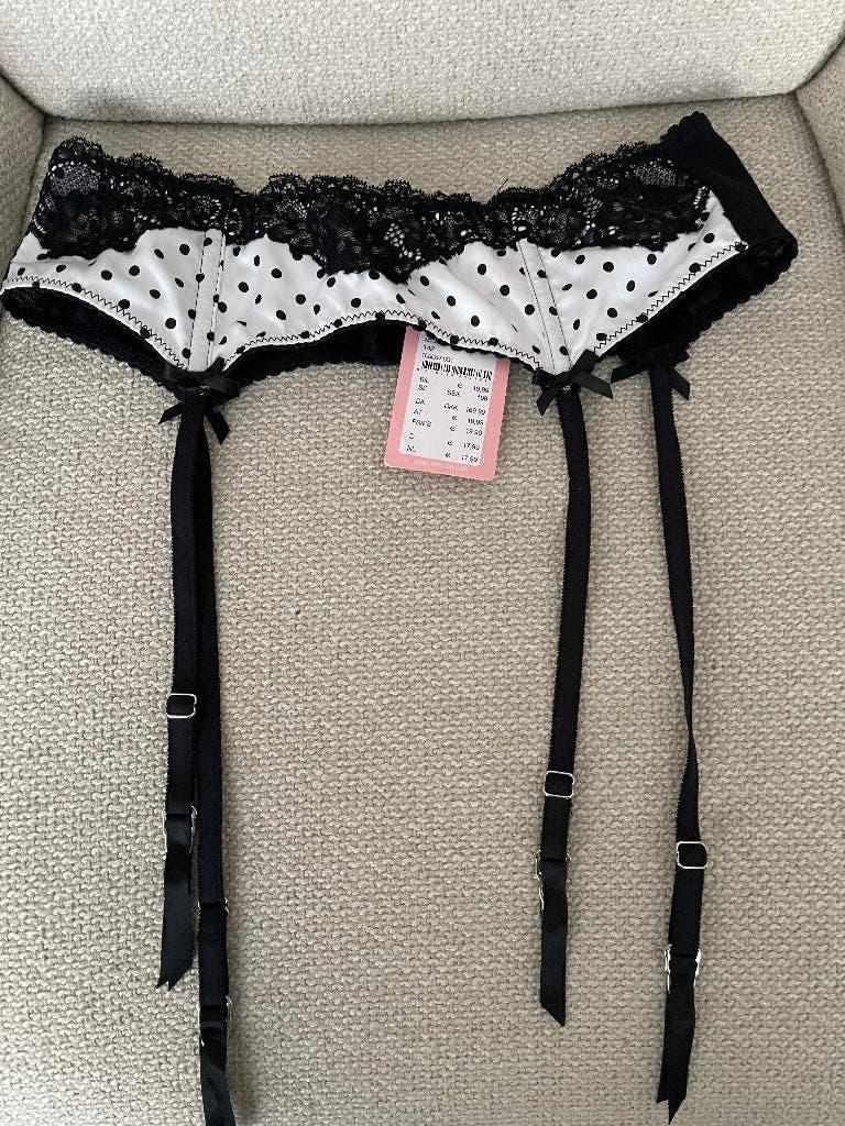 Hunkemoller jarretel, Hunkemöller, Ophalen of Verzenden, Zwart, Overige typen