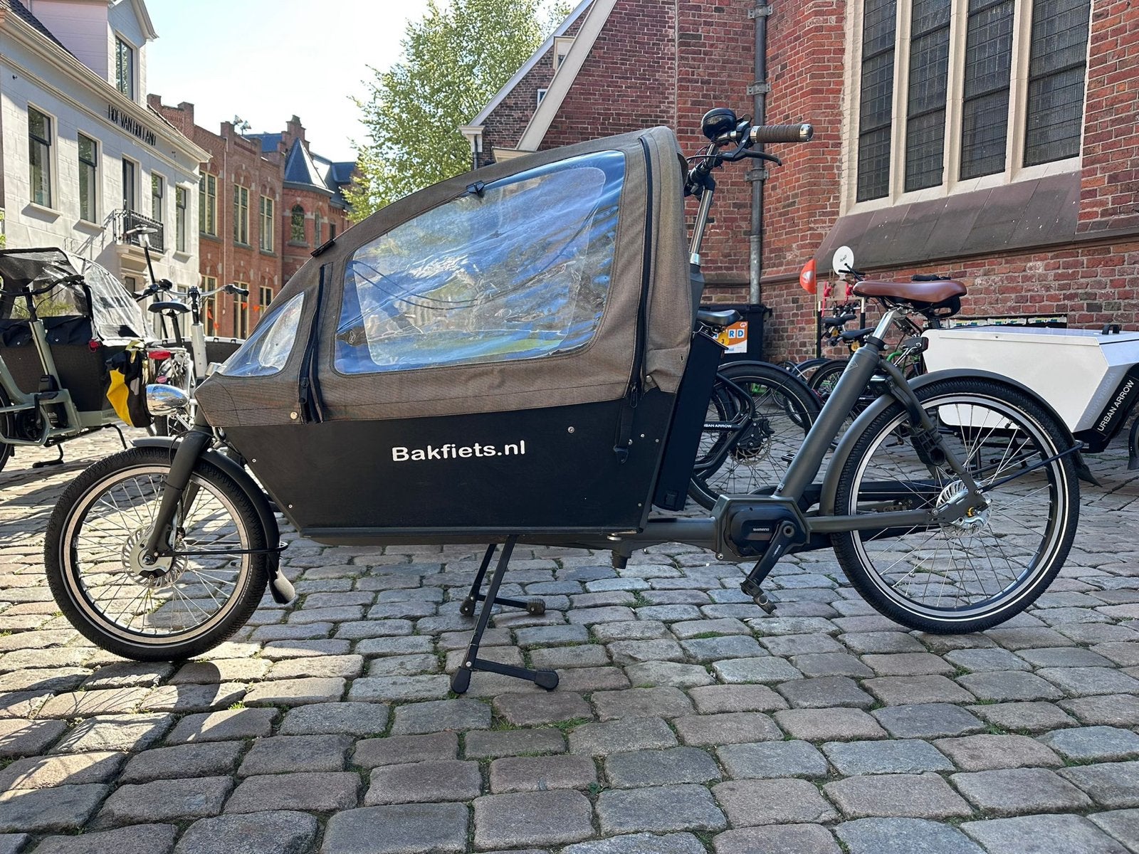 Bakfiets E-Cargobike Cruiser Steps - Luxe Uitvoering, Gebruikt, Elektrisch, 2 kinderen, Ophalen