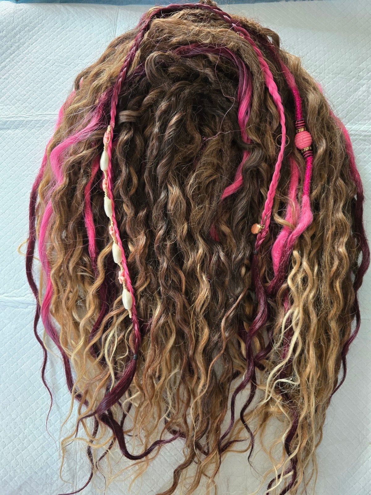 Krul dreads, Ophalen of Verzenden, Zo goed als nieuw