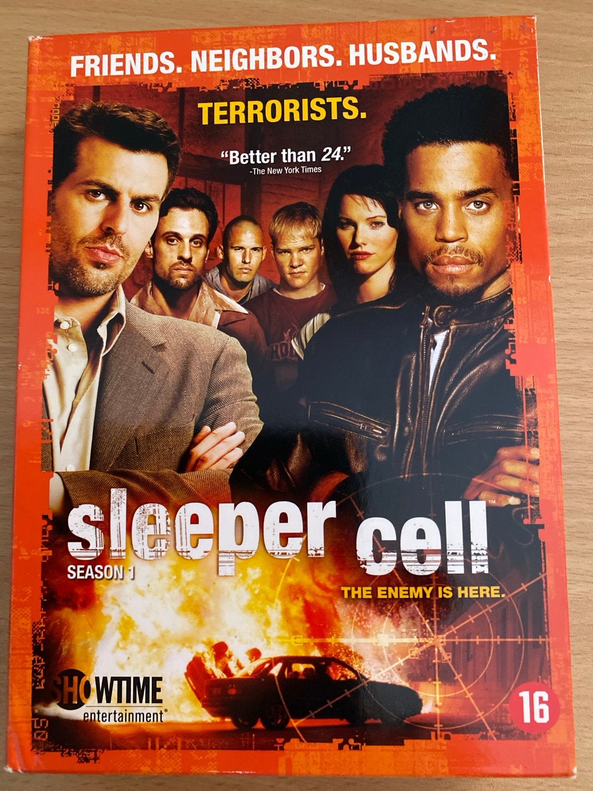 Sleeper Cell Seizoen 1 DVD - Actie/Misdaad Serie, Cd's en Dvd's, Engels, Vanaf 16 jaar, Seizoen 1, Misdaad