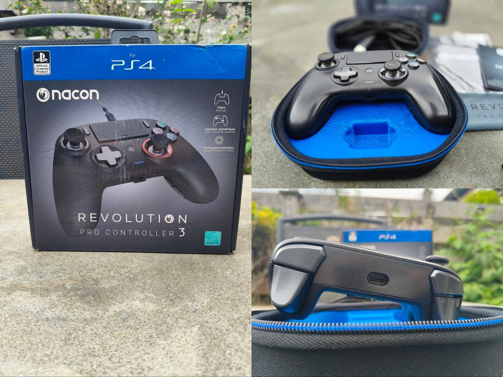 Nacon Revolution Pro Controller 3 (PS4 / PC) – Complete Set, Ophalen of Verzenden, Zo goed als nieuw, Controller, PlayStation 4