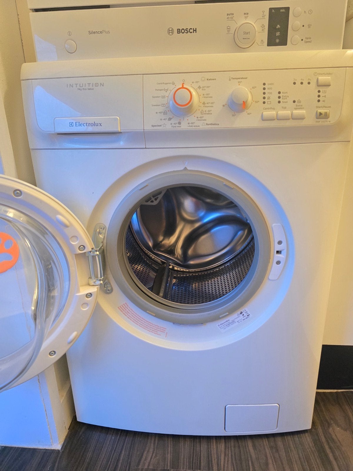 Electrolux Intuition Wasmachine -7kg, Ophalen, Gebruikt, Voorlader, 85 tot 90 cm