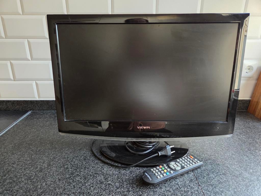 TV met dvd speler en afstandsbediening, Gebruikt, 50 Hz, 40 tot 60 cm, Ophalen