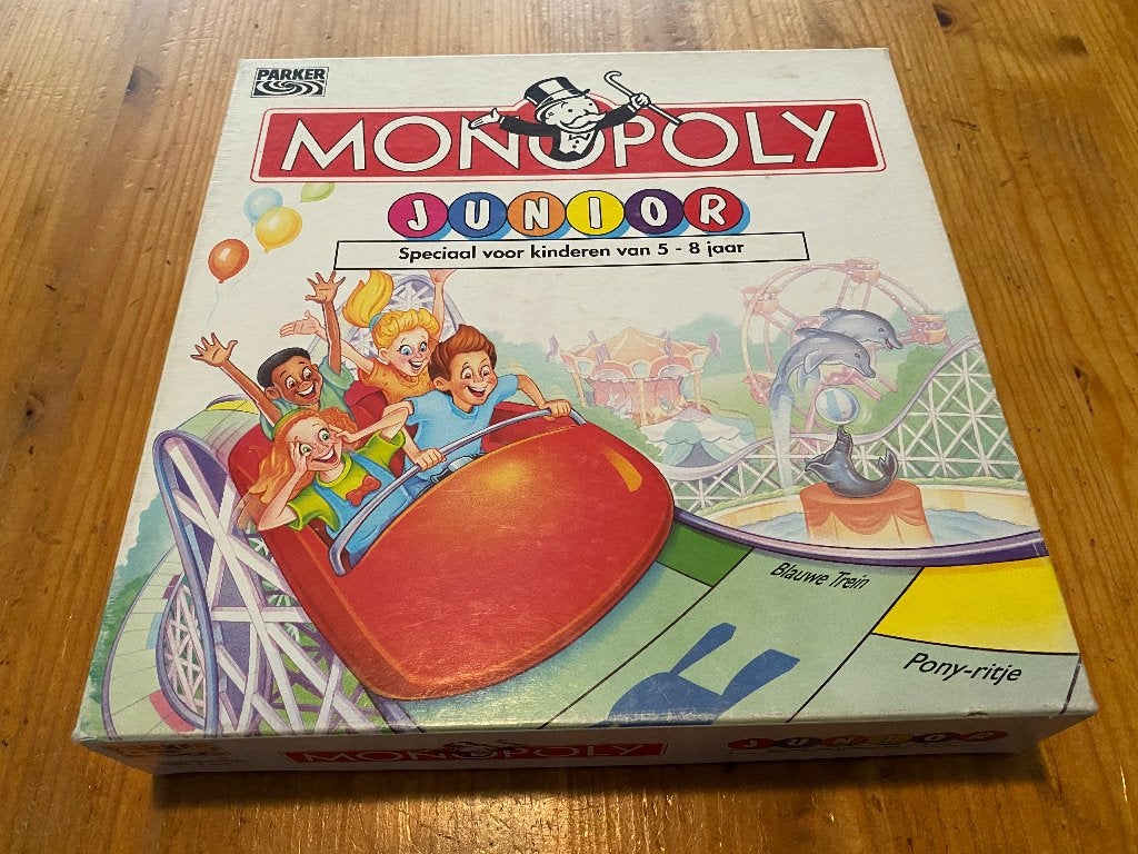 Monopoly Junior (Compact) bordspel, Ophalen, Gebruikt, Parker