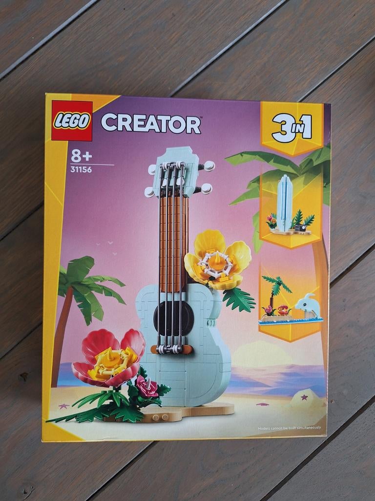 Nieuw 31156 tropische ukelele lego creator 3 in 1, Lego, Nieuw, Ophalen of Verzenden, Ongeopend/sealed