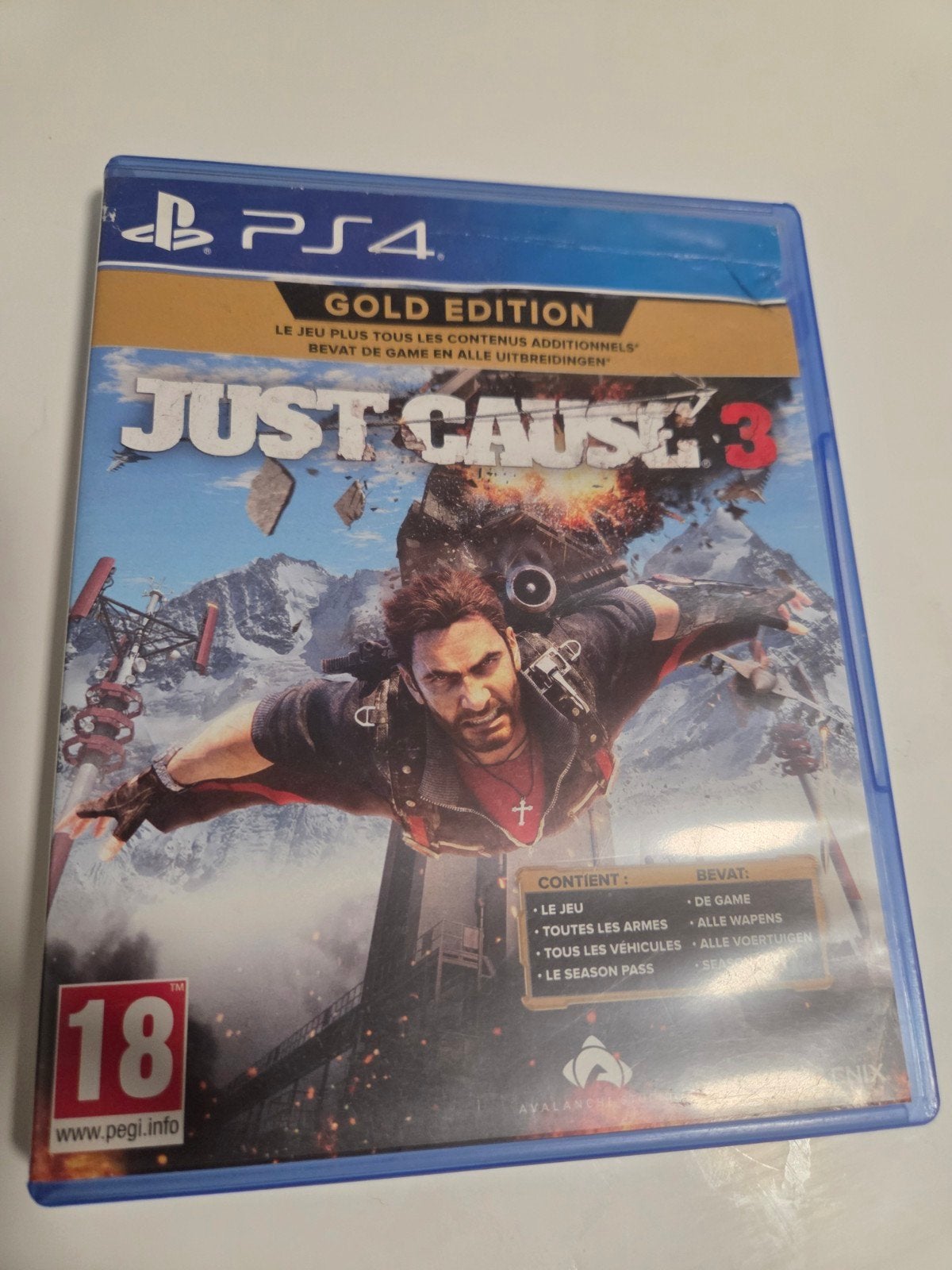 Just cause 3, Vanaf 18 jaar, 1 speler, Zo goed als nieuw, Ophalen