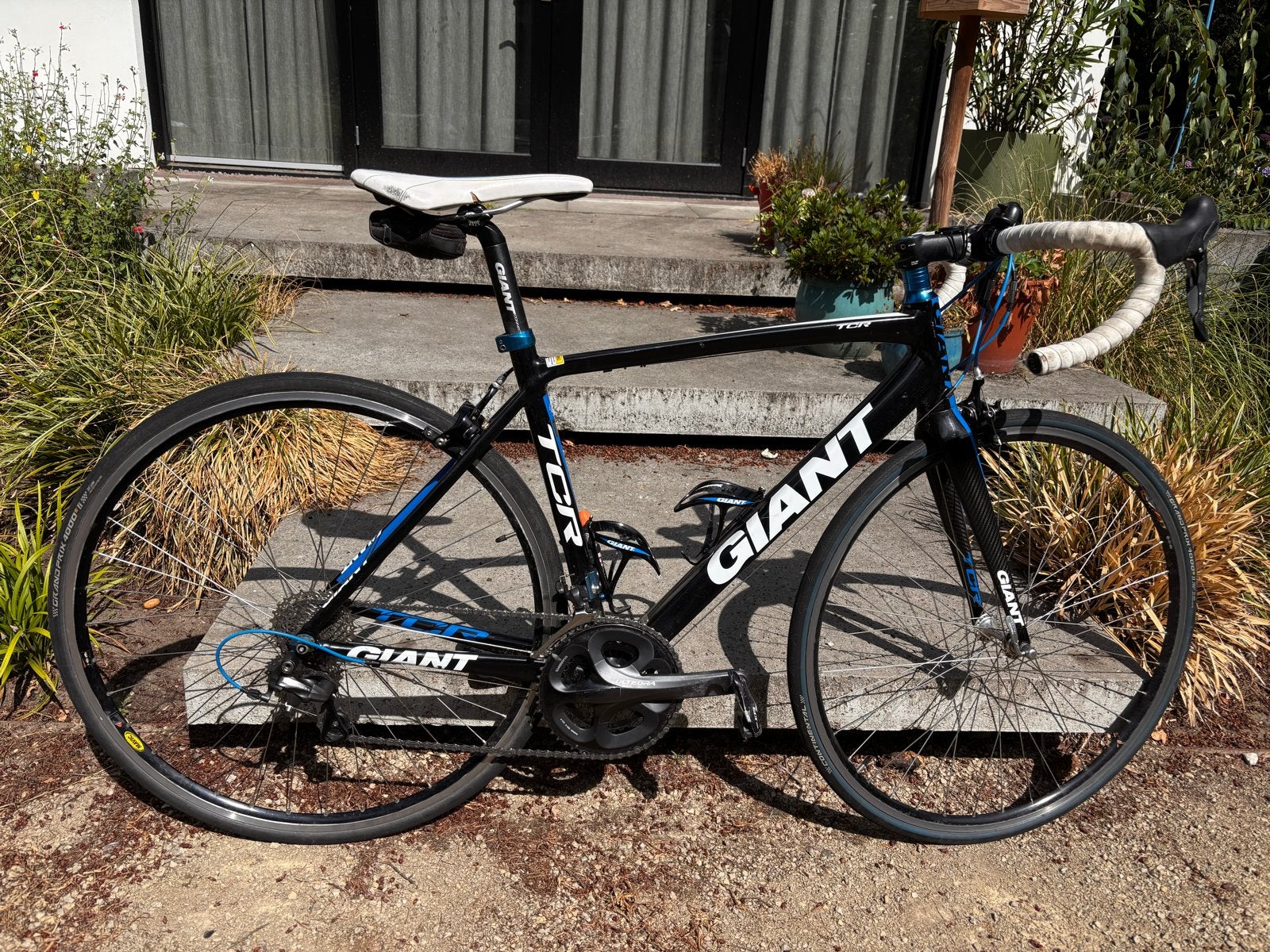 Giant TCR racefiets - Maat M - Ultegra/105 afgemonteerd, Fietsen en Brommers, Fietsen | Racefietsen, Ophalen, Gebruikt, Heren