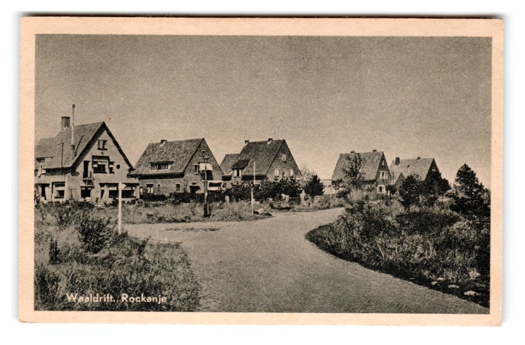 Rockanje, Waaldrift, Ophalen of Verzenden, 1940 tot 1960, Gelopen, Zuid-Holland