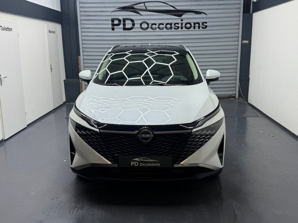 Nissan Qashqai 1.5 e-Power N-Connecta - Pano - Half leer - E, Auto's, Nissan, Zwart, Leder en Stof, Origineel Nederlands, Bedrijf