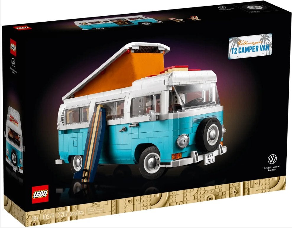 NIEUW - 10279 - Lego Volkswagen T2 Kampeerbus, Lego, Nieuw, Ophalen of Verzenden, Compleet