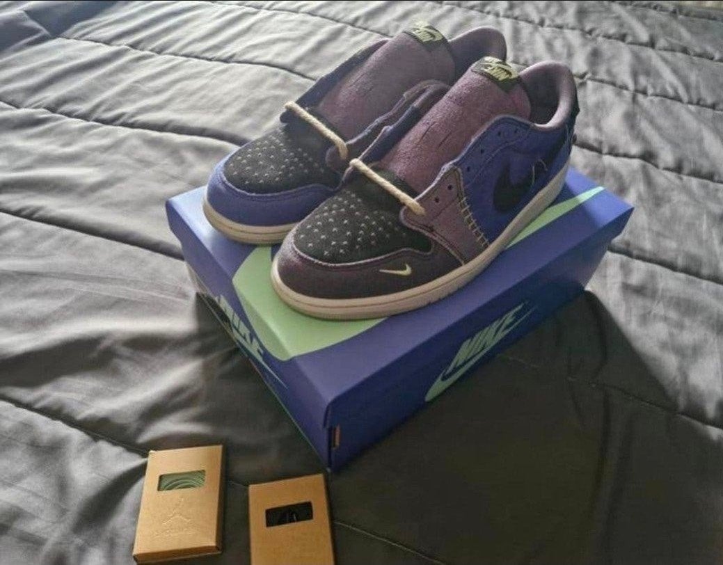 Nike air jordan 1 low zion voodoo us 12 eu 46 DS, Ophalen, Overige kleuren, Nieuw, Sneakers of Gympen