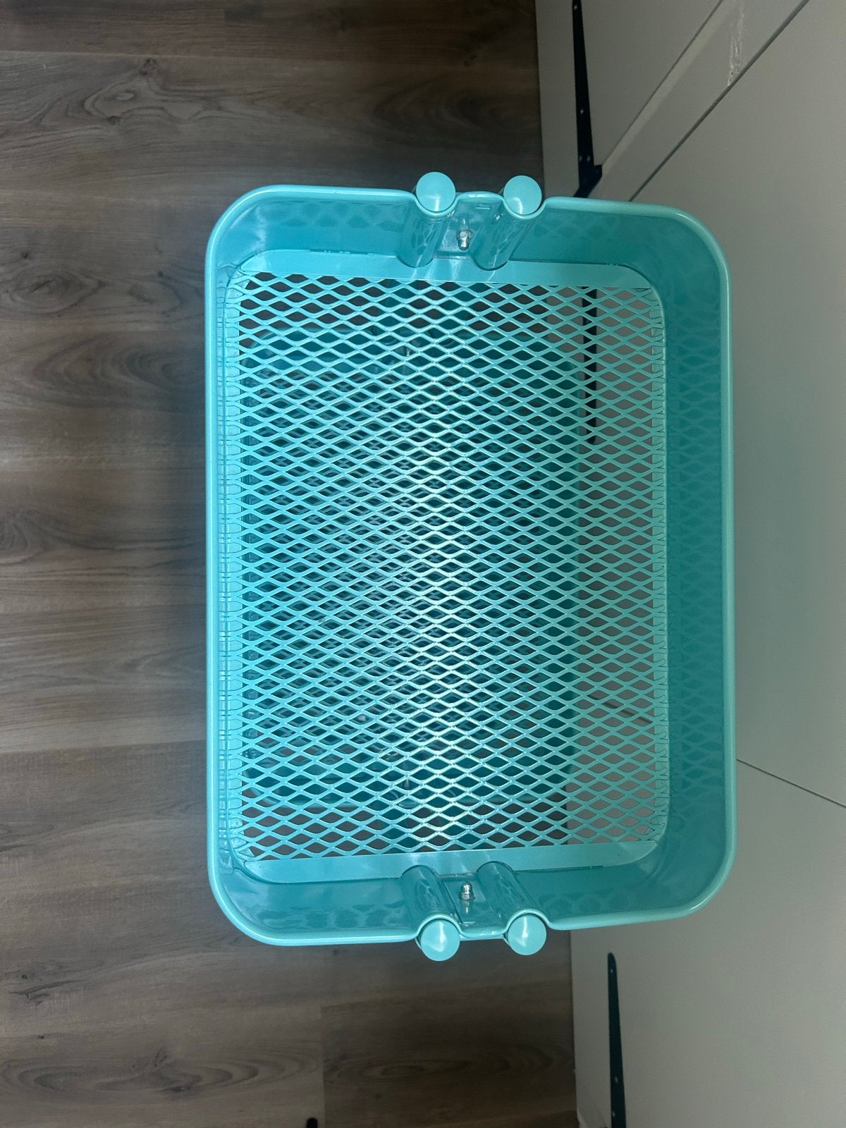 IKEA RÅSKOG Roltafel / Trolley - Turquoise, Ophalen, Zo goed als nieuw