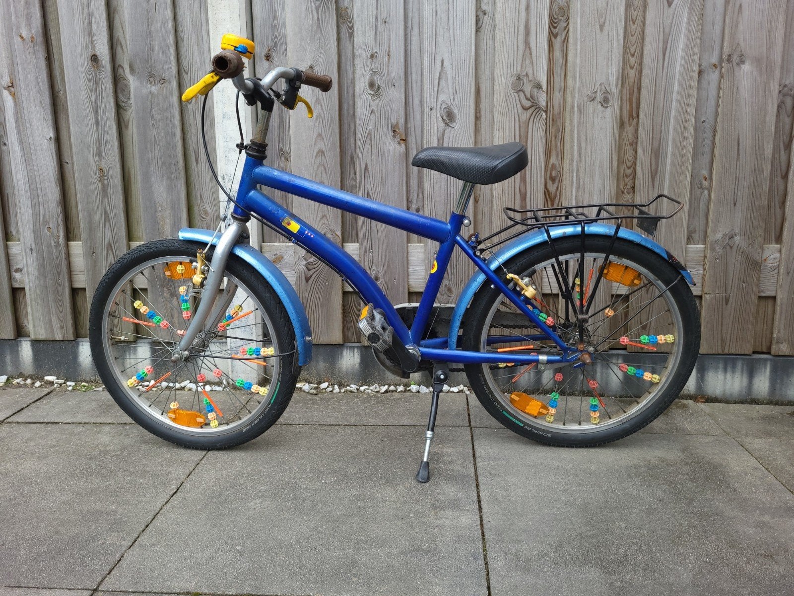 Loeki Booster 20 inch kinderfiets, Fietsen en Brommers, Fietsen | Jongens, Ophalen, Terugtraprem, Gebruikt, Loekie Booster