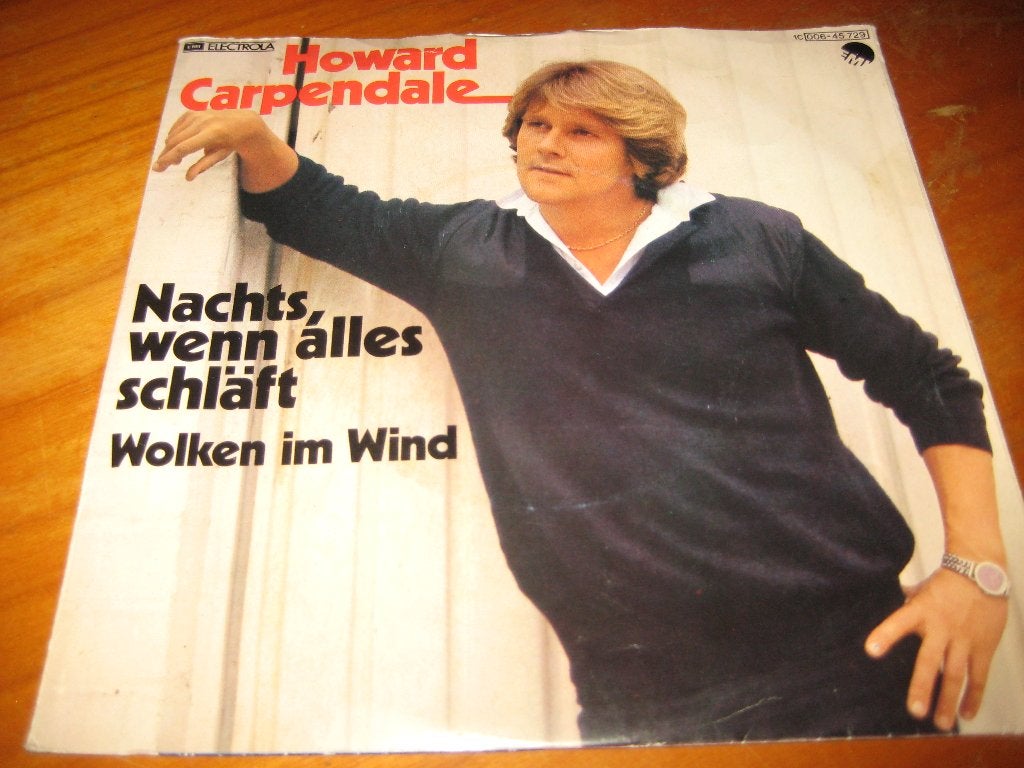 Howard Carpendale: Nachts, wenn alles schläft, Cd's en Dvd's, Ophalen of Verzenden, Zo goed als nieuw, Pop