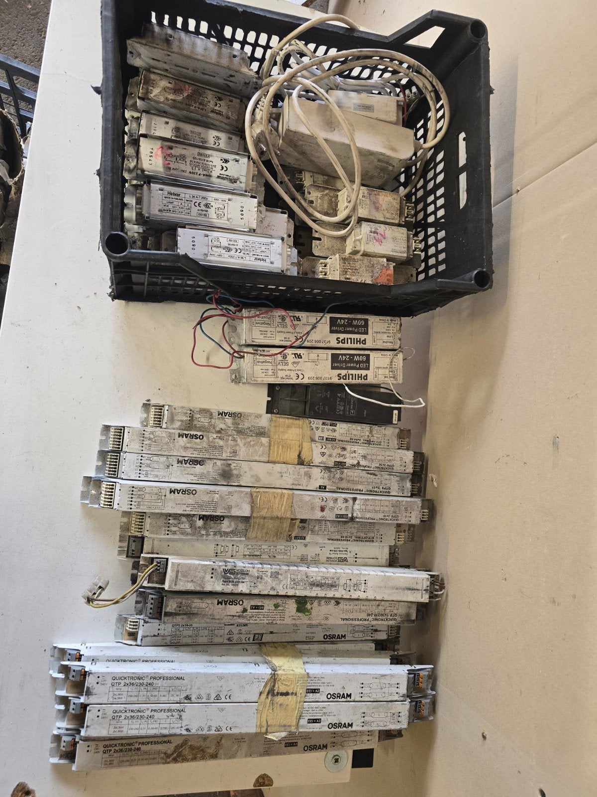 Partij Osram en Philips LED drivers en voedingen, Ophalen of Verzenden