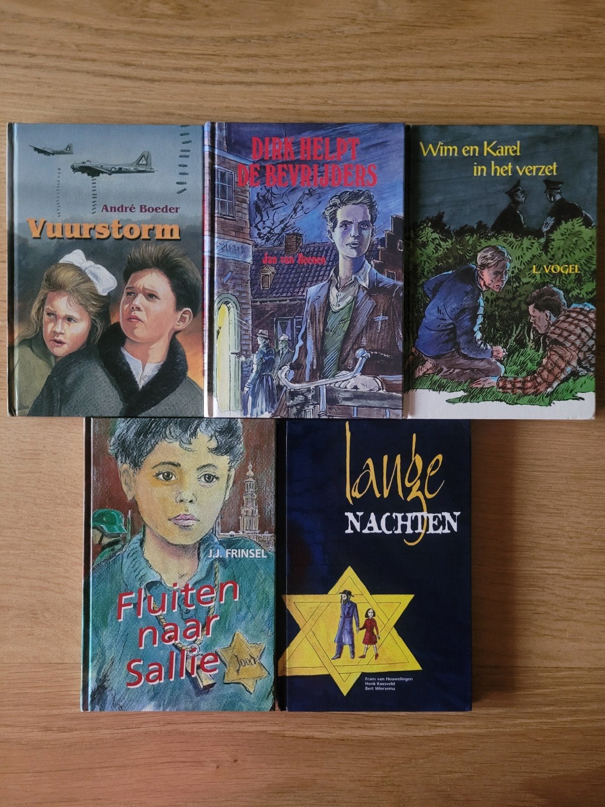 VOORDEEL LEESPAKKET 📚 5 chr kinderboeken 2e WO, IZGS, €10,-, Boeken, Ophalen of Verzenden, Gelezen