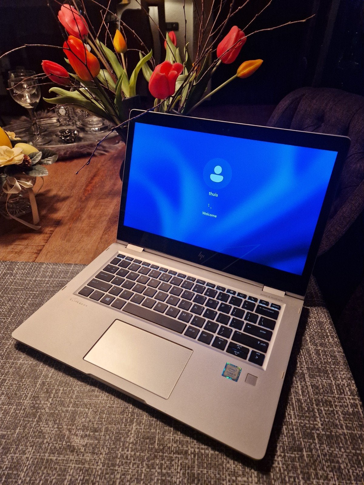 hp laptop elitebook x360  I5, Computers en Software, Windows Laptops, Ophalen, 256 GB, 2 tot 3 Ghz, 8 GB