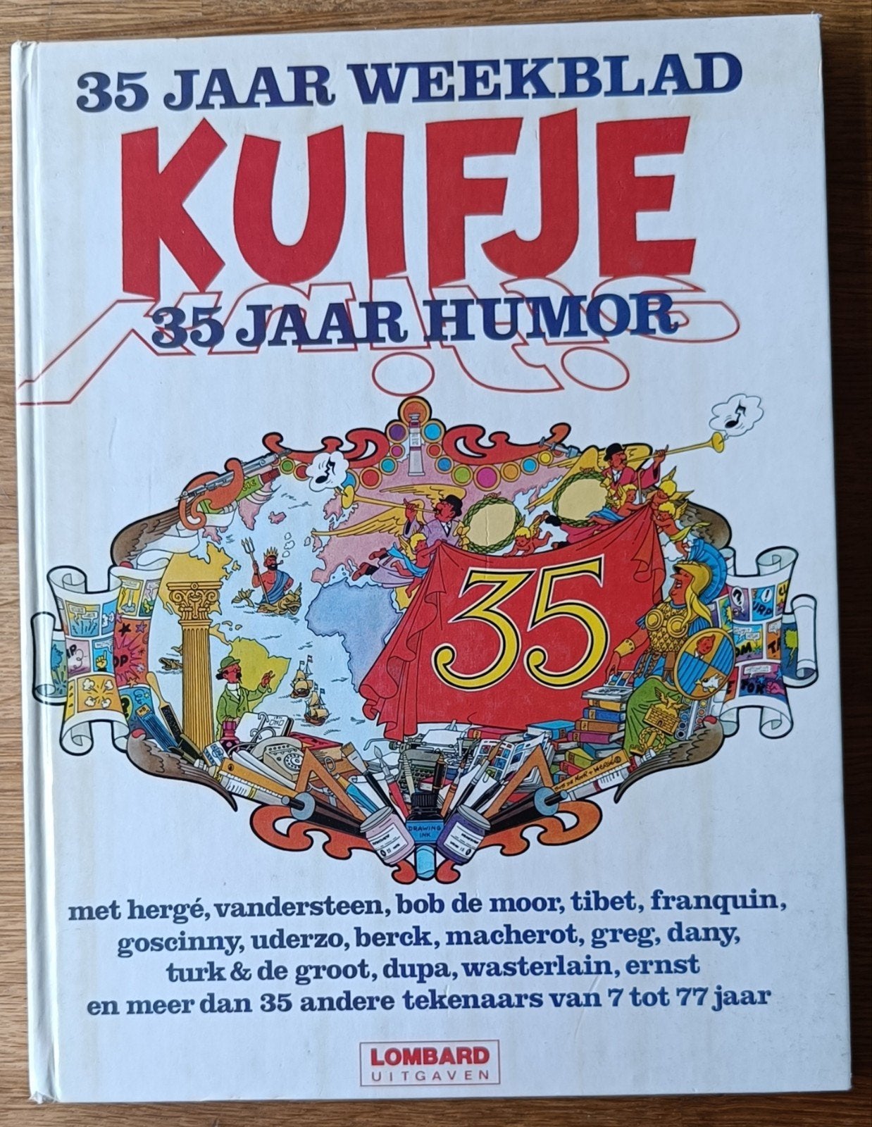 35 Jaar Weekblad Kuifje - 35 Jaar Humor, Boeken, Stripboeken, Gelezen, Eén stripboek, Diverse auteurs, Ophalen of Verzenden